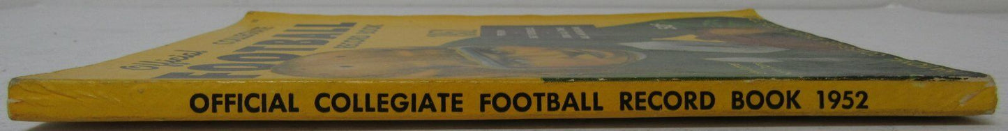1952 Official Collegiate Football Record Book with John Lattner on Cover 144932