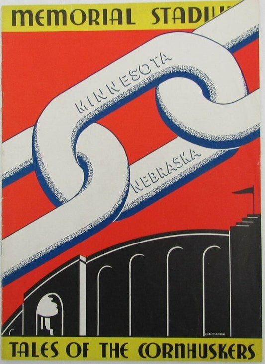 1939 Minnesota vs. Nebraska College Football Program 142953