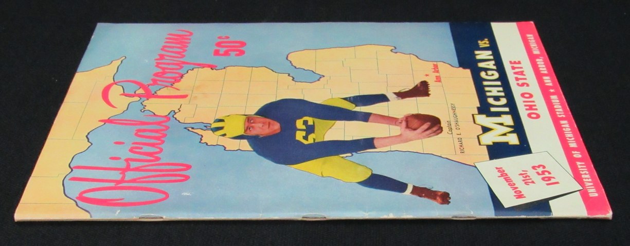 Vintage 11/21/1953 Michigan vs Ohio State Football Program - The Game 188734