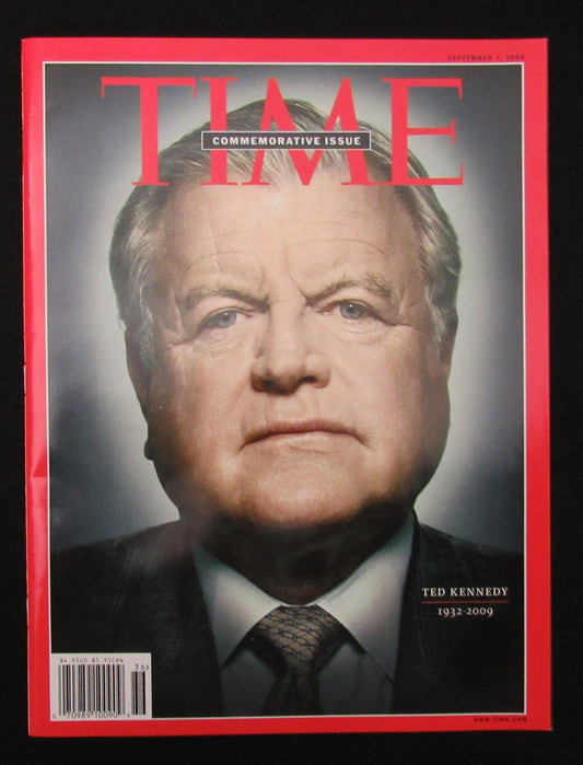 September 7, 2009 TIME Magazine Newstand NO LABEL Ted Kennedy Cover187396
