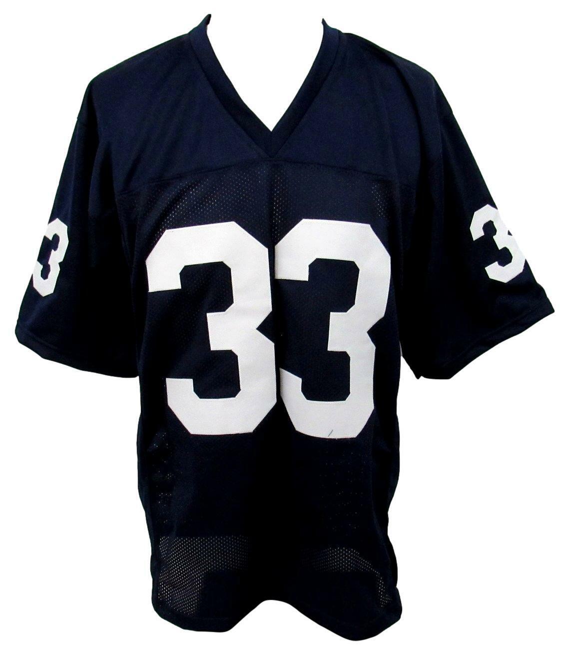 Jack Ham HOF Signed/Inscr Penn State Custom Football Jersey Beckett 165347
