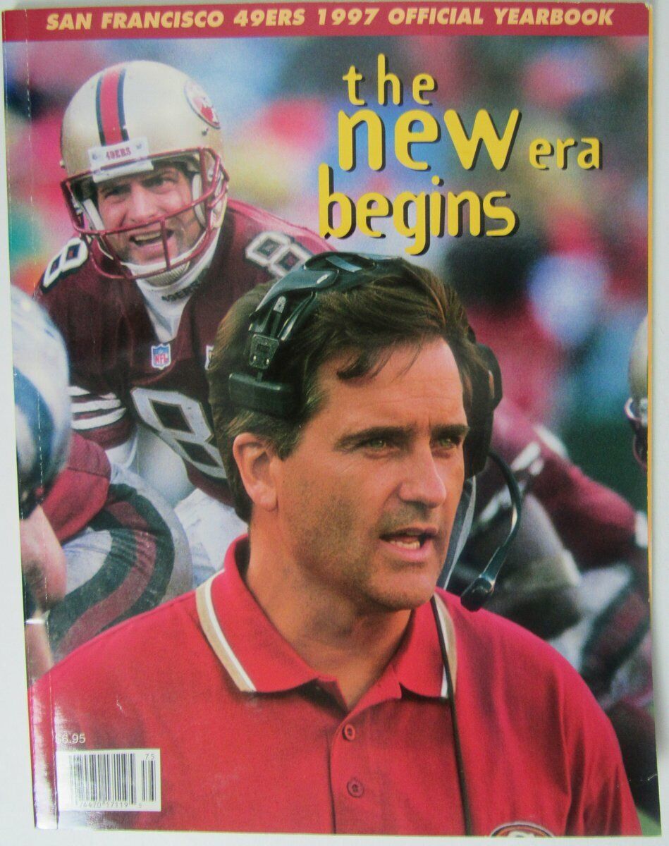 1997 San Francisco 49ers NFL Football Official Team Yearbook 145925