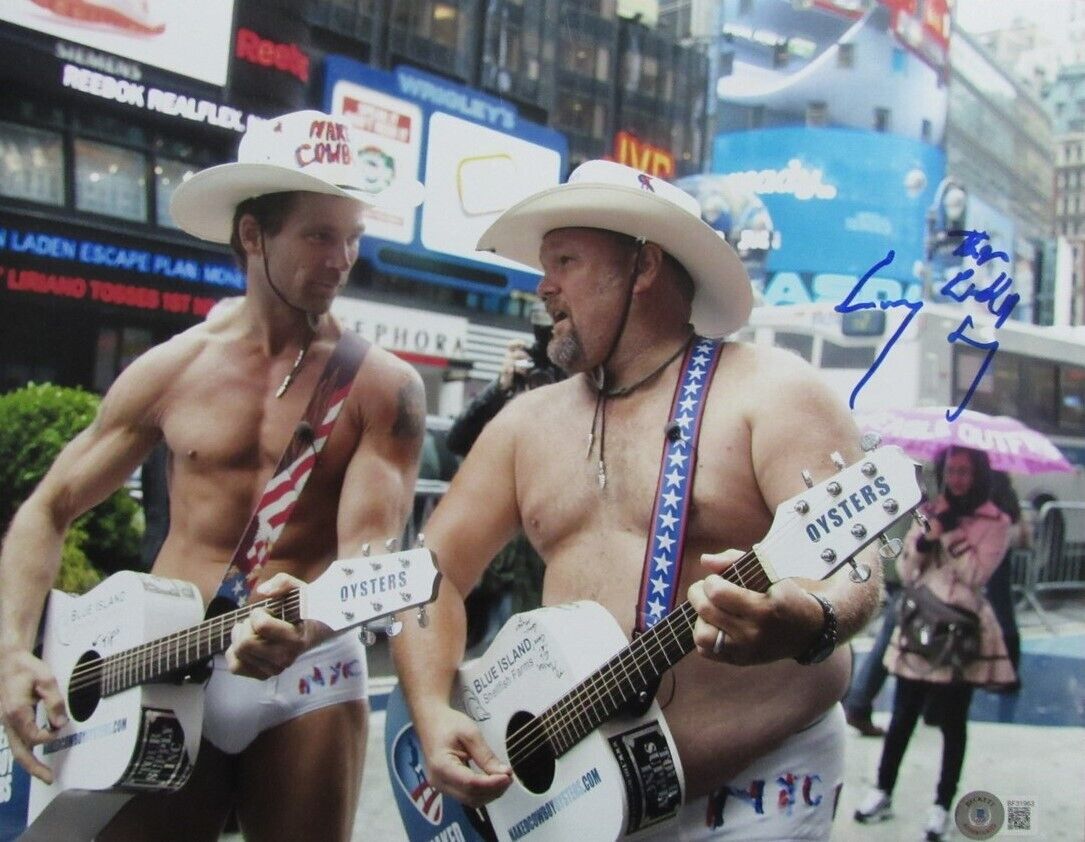Larry The Cable Guy Autographed 11x14 Photo Actor Beckett