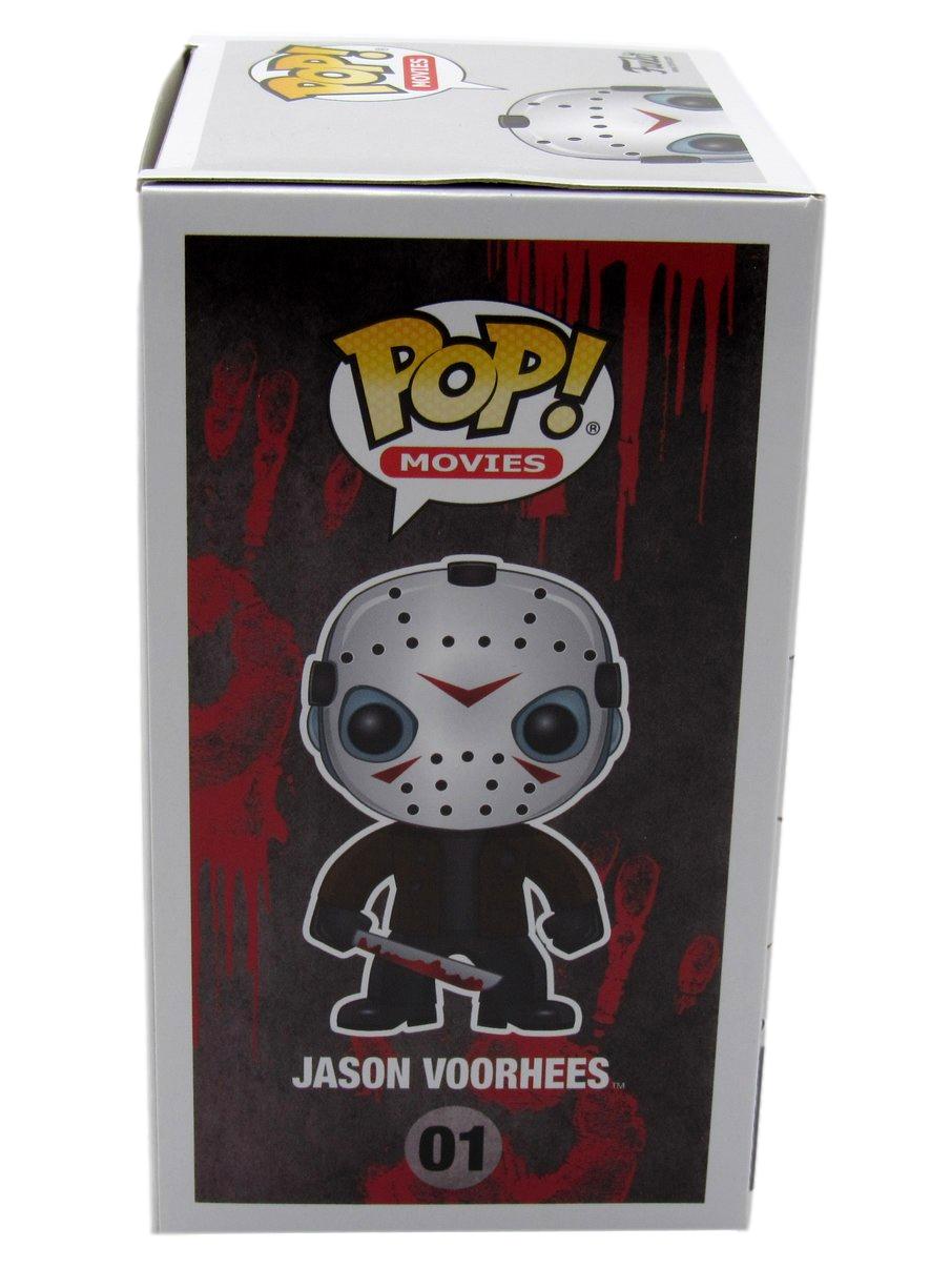 Ari Lehman Signed/Insc Funko Pop! #01 "Friday the 13th" Signed Blue JSA 190722