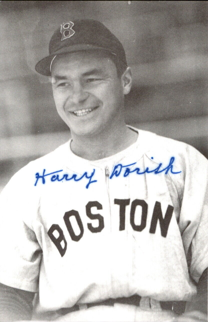 Fritz Dorish Red Sox d. 2000 Signed/Autographed 3x5 Photo 178197