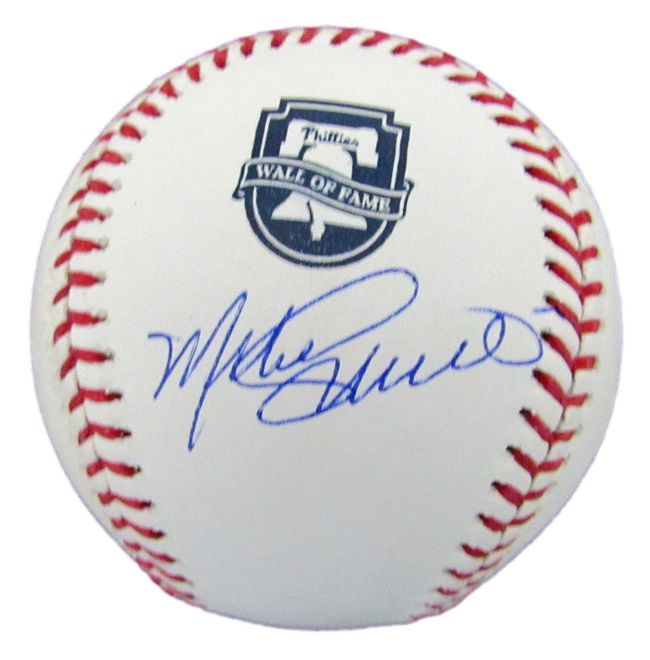 Mike Schmidt Signed OML HOF Baseball Wall of Fame Phillies PSA/DNA 179387