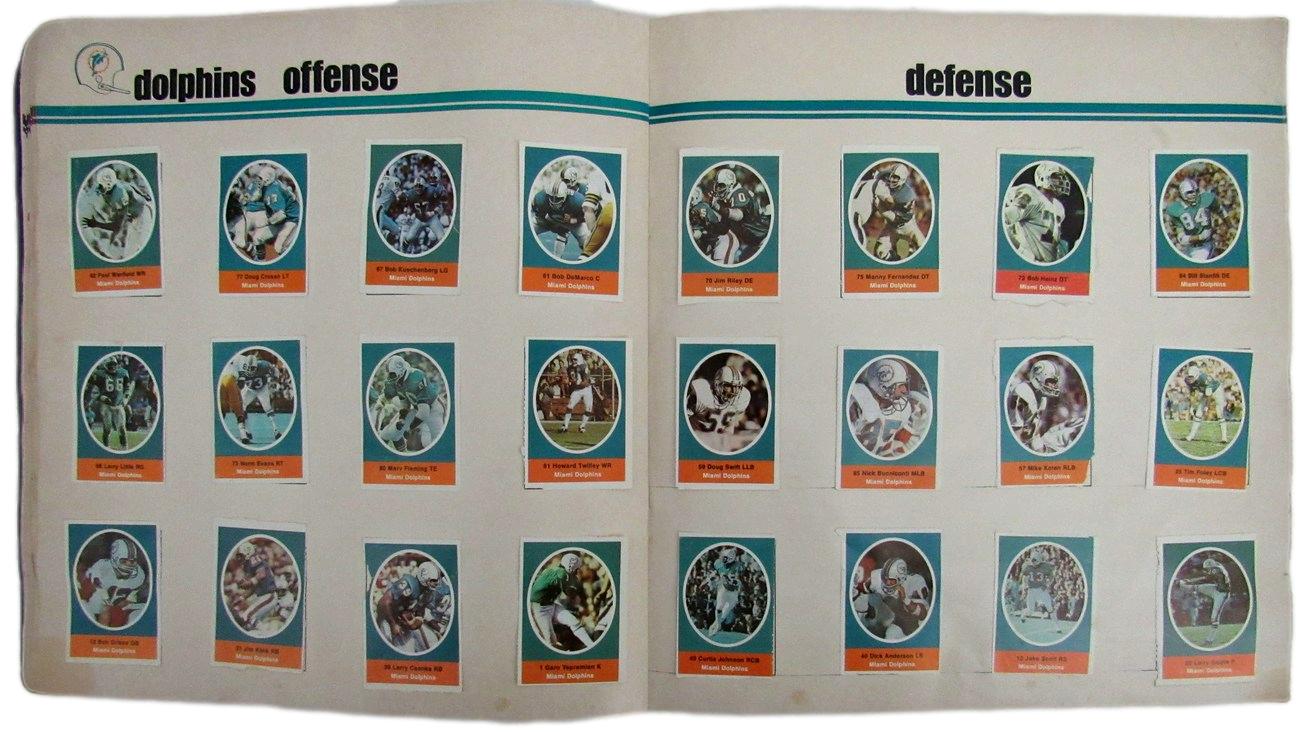 NFL Action '72 Sunoco Stamp Album 56 Pages 165643