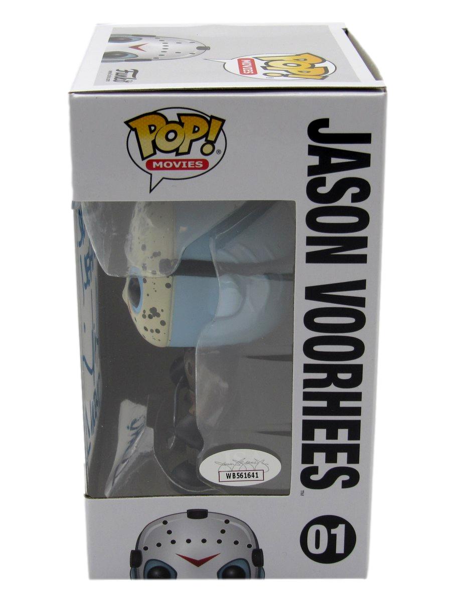Ari Lehman Signed/Insc Funko Pop! #01 "Friday the 13th" Signed Blue JSA 190722