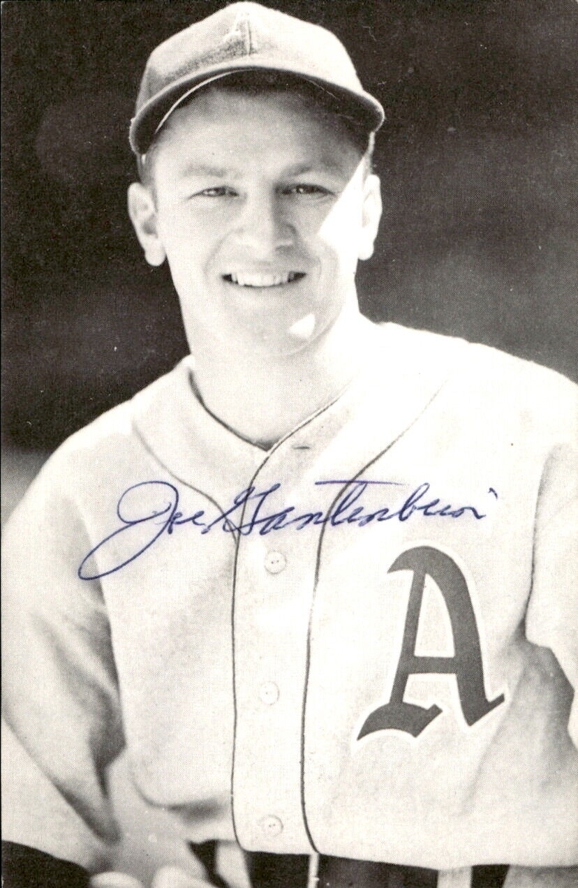 Joe Gantenbein Athletics d. 1993 Signed/Autographed 3x5 Photo 178242