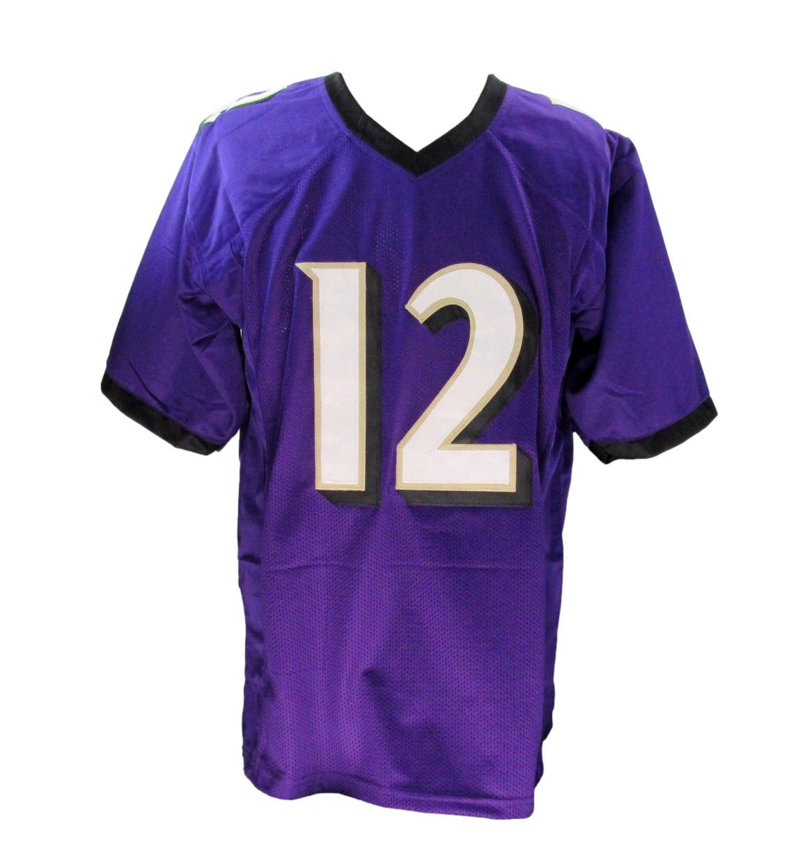 Jacoby Jones Signed/Auto Custom Football Jersey Baltimore Ravens JSA 193186