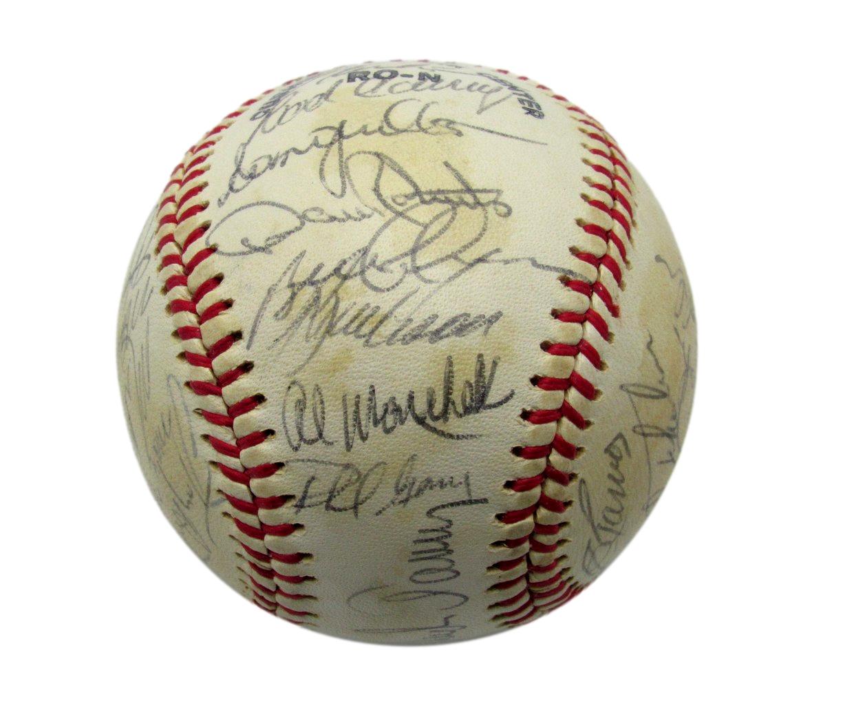 1979 Pirates ONL Team Signed Baseball (30) Stargell HOF Parker HOF PSA 192212