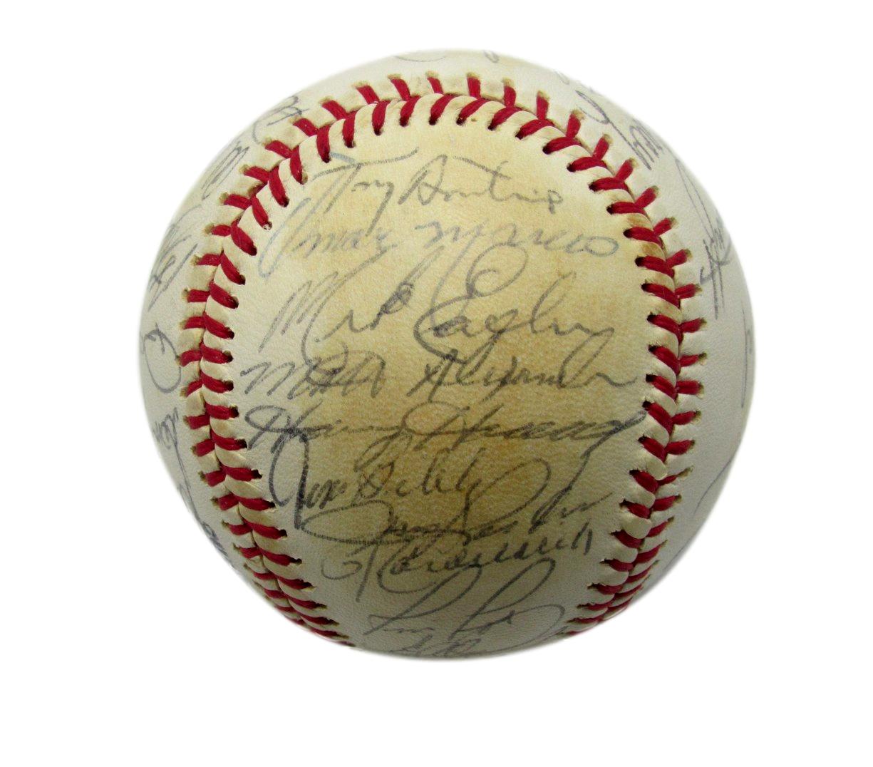 1979 Pirates ONL Team Signed Baseball (30) Stargell HOF Parker HOF PSA 192212