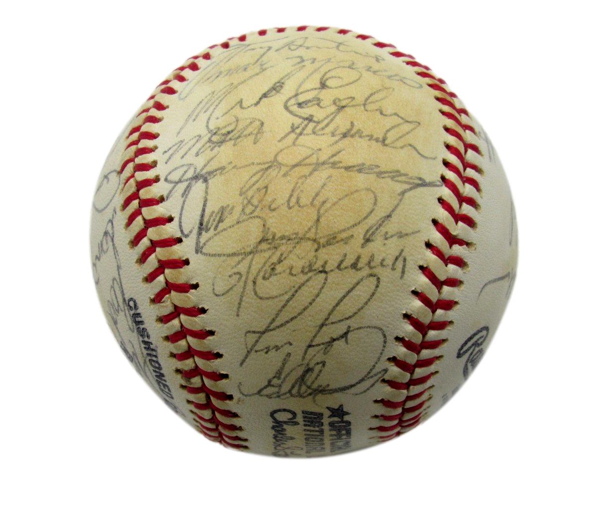 1979 Pirates ONL Team Signed Baseball (30) Stargell HOF Parker HOF PSA 192212