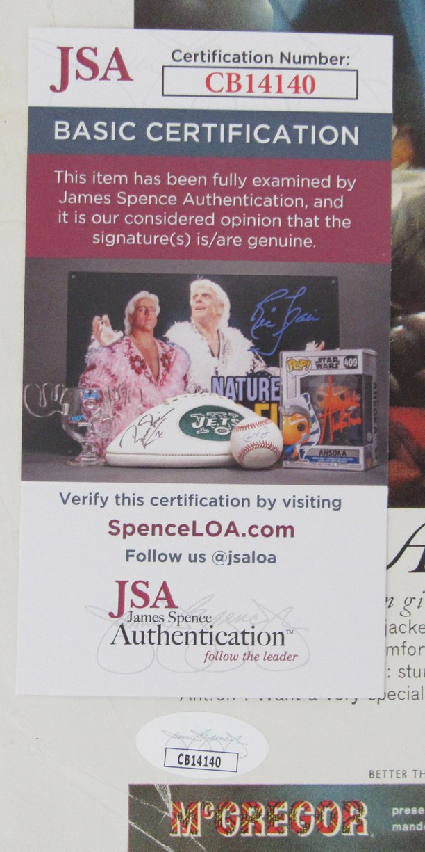 Floyd Patterson Signed/Auto March 1961 Sports Illustrated Magazine JSA 193145