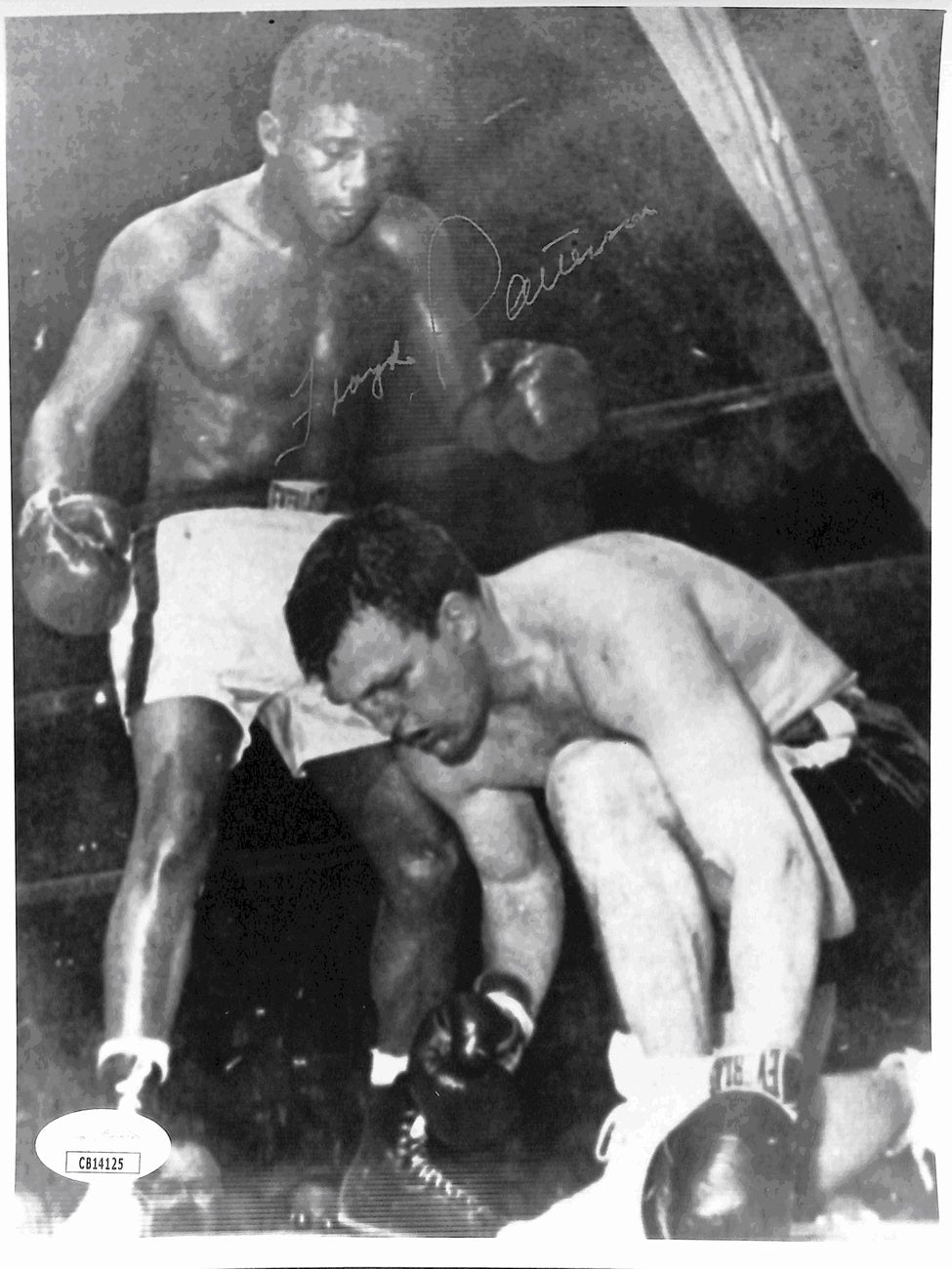 Floyd Patterson Signed/Autographed Vintage 8x10 B/W Photo JSA 193173
