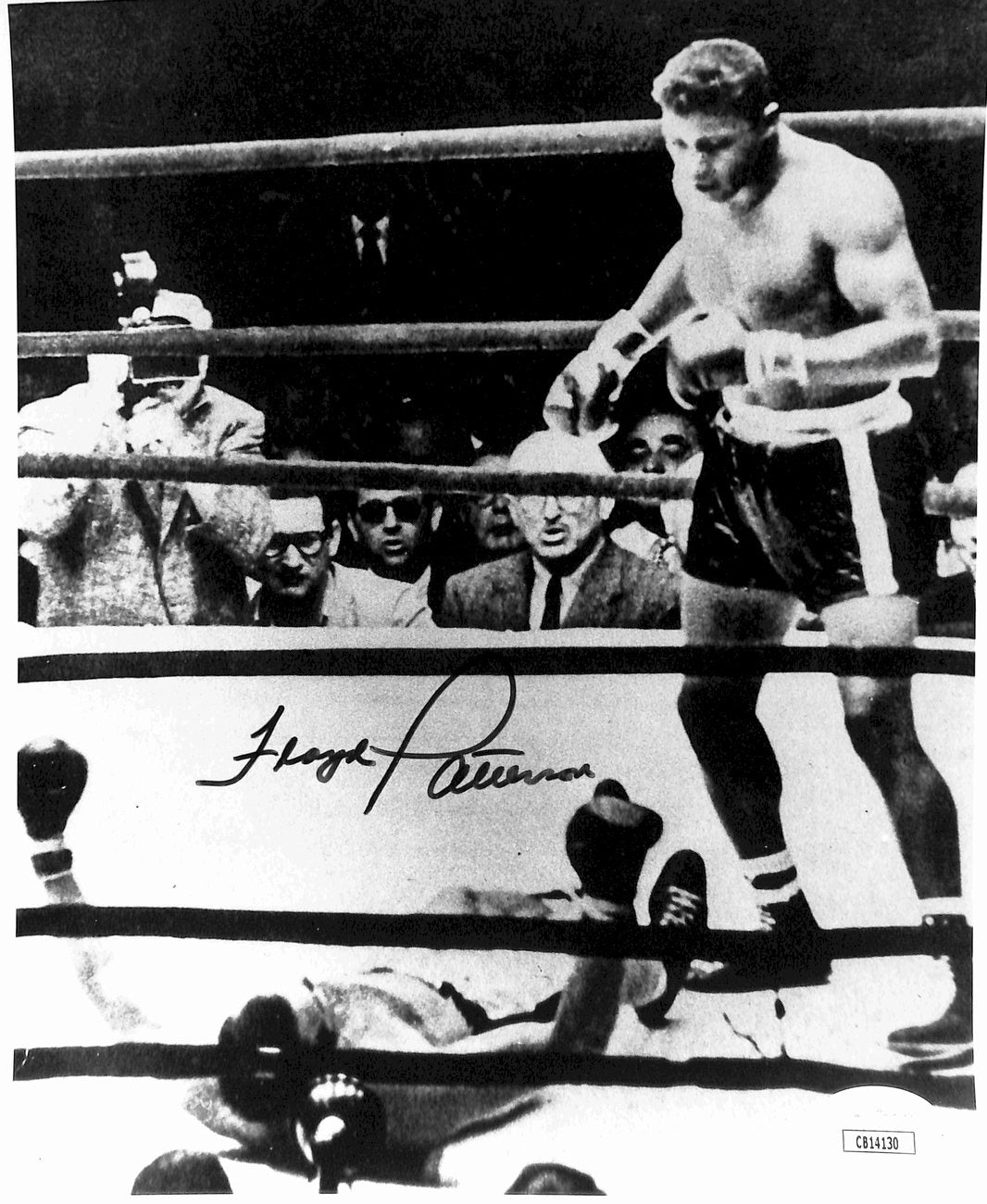 Floyd Patterson Signed/Autographed Vintage 8x10 B/W Photo JSA 193175