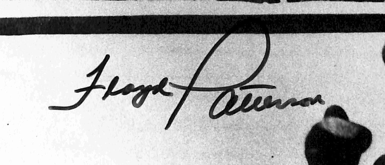 Floyd Patterson Signed/Autographed Vintage 8x10 B/W Photo JSA 193175