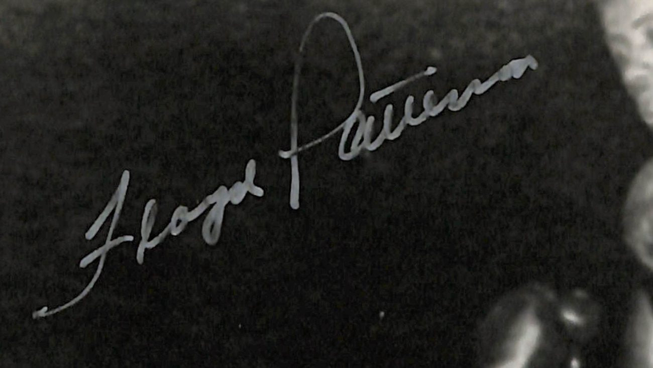 Floyd Patterson Signed/Autographed Vintage 8x10 B/W Photo JSA 193176