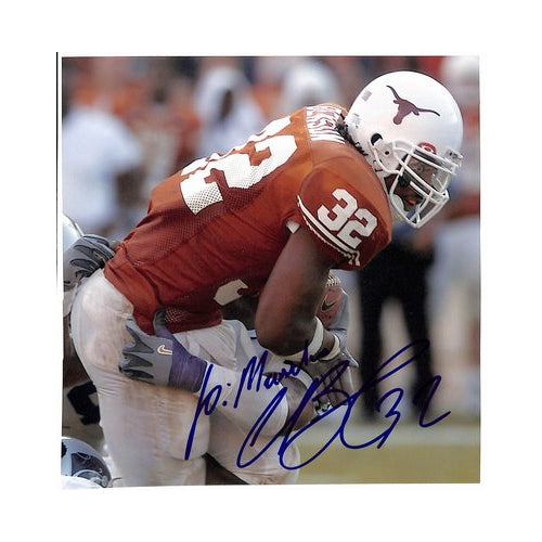 Cedric Benson Signed/Autographed 8x8 Magazine Photo Texas Longhorns 187727