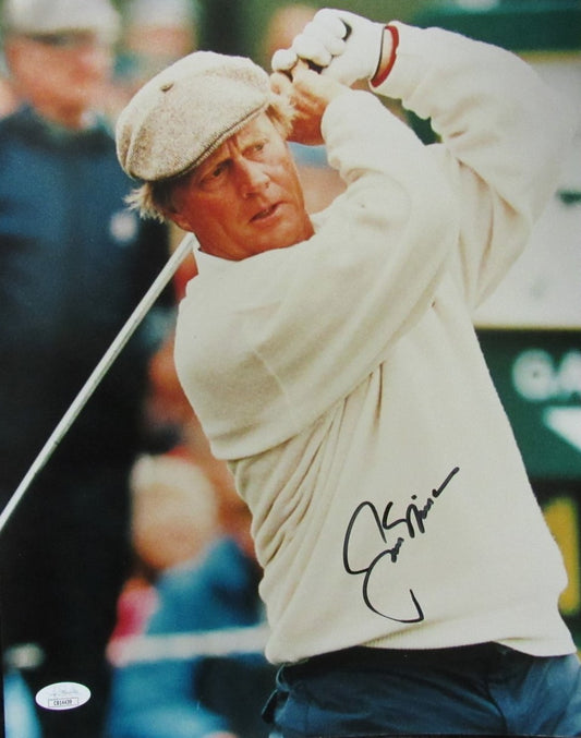 Jack Nicklaus Signed/Autographed 11x14 Photo PGA Golf Champ JSA 192668