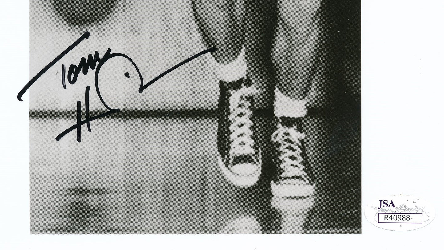 Tom Heinsohn HOF Signed/Autographed 4.5x9.5 Photo Boston Celtics JSA 192715