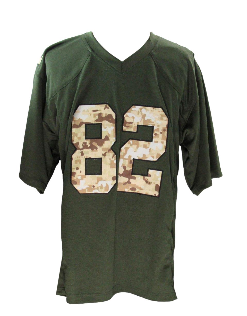 Dante Hall Signed/Auto Camo Custom Football Jersey Kansas City Chiefs JSA 193581