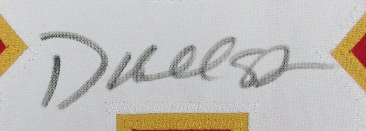 Dante Hall Signed/Auto Red "X-Factor" Custom Football Jersey Chiefs JSA 193586