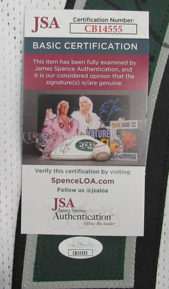 Jeff Garcia Signed/Autographed White Custom Football Jersey Eagles JSA 193579