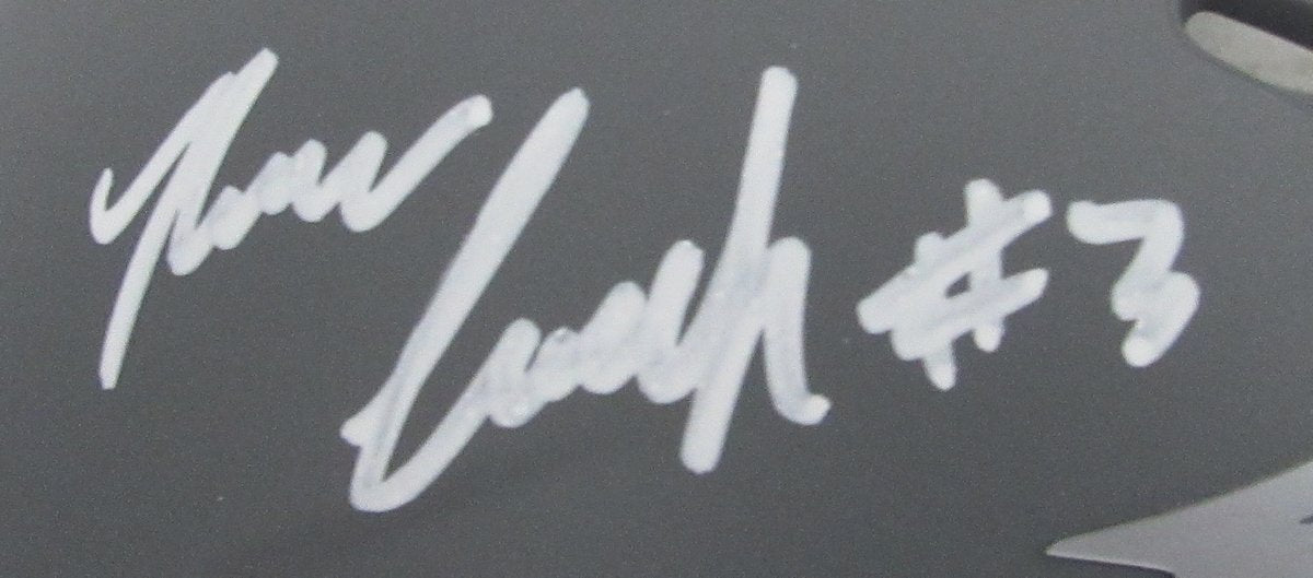 Nolan Smith Signed/Auto Slate Mini Football Helmet Eagles JSA 193468