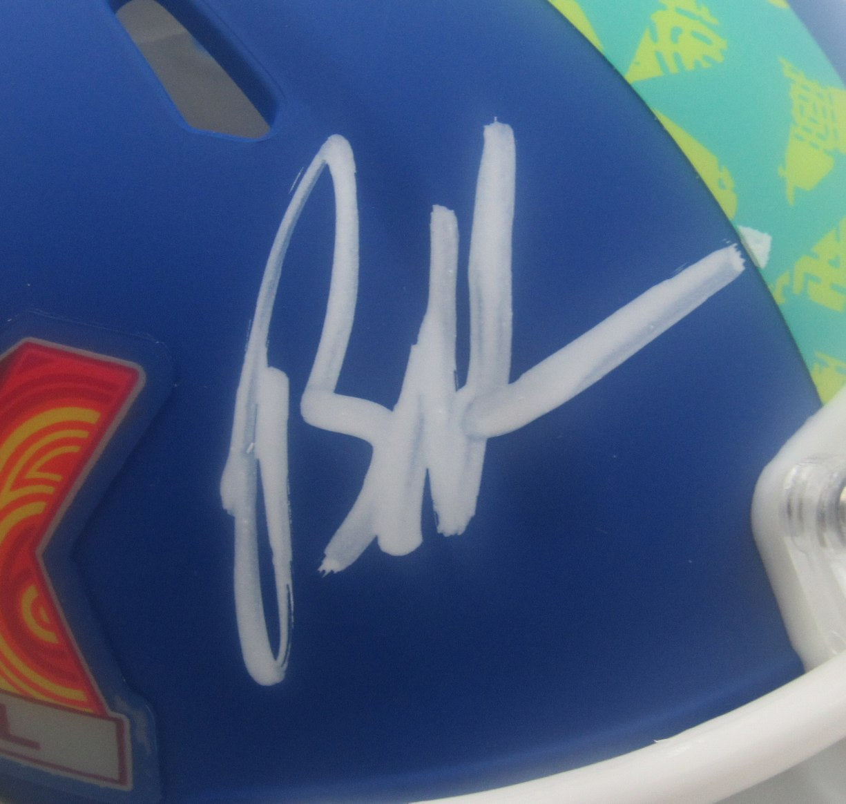 Brandon Graham Signed/Auto Super Bowl 59 Mini Helmet Eagles Beckett 193646