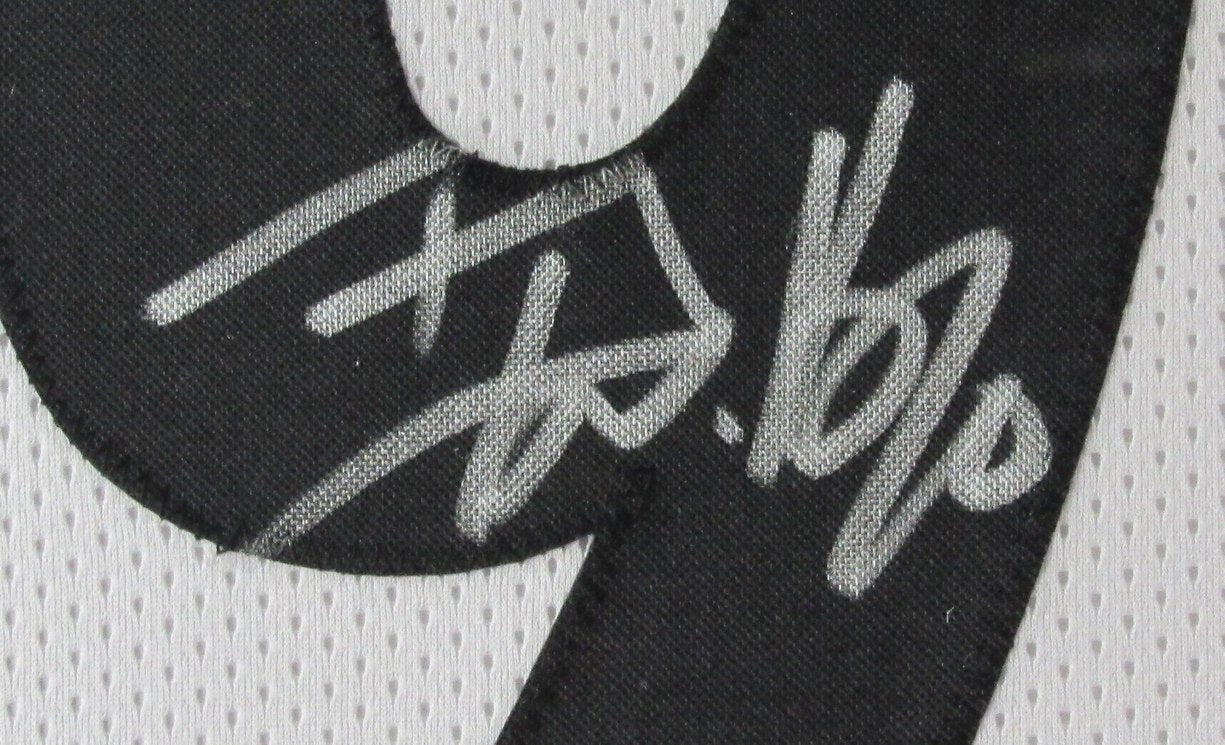 T.J. Watt Autographed White Football Jersey Steelers Framed Beckett 193626