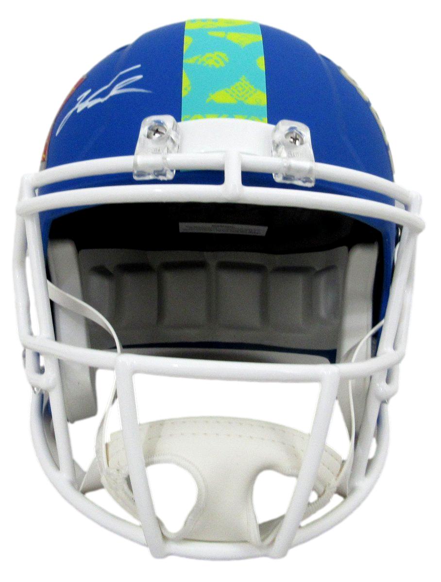 Jalen Carter Signed/Auto SB 59 Full Size Replica Helmet Eagles PSA/DNA 193660