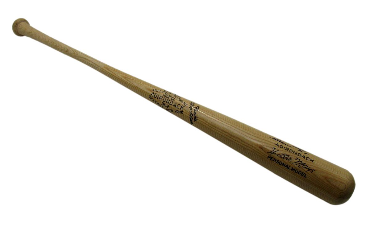 Willie Mays HOF Giants Signed/Auto Blonde Adirondack Baseball Bat PSA/DNA 192632