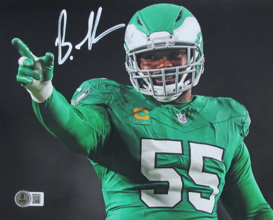 Brandon Graham Signed/Autographed 8x10 Photo Philadelphia Eagles Beckett 193653