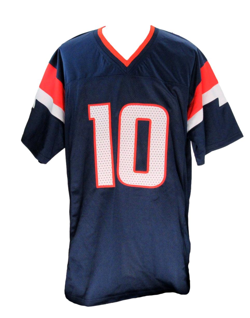 Bo Nix Autographed Denver Broncos Custom Jersey Beckett 193476