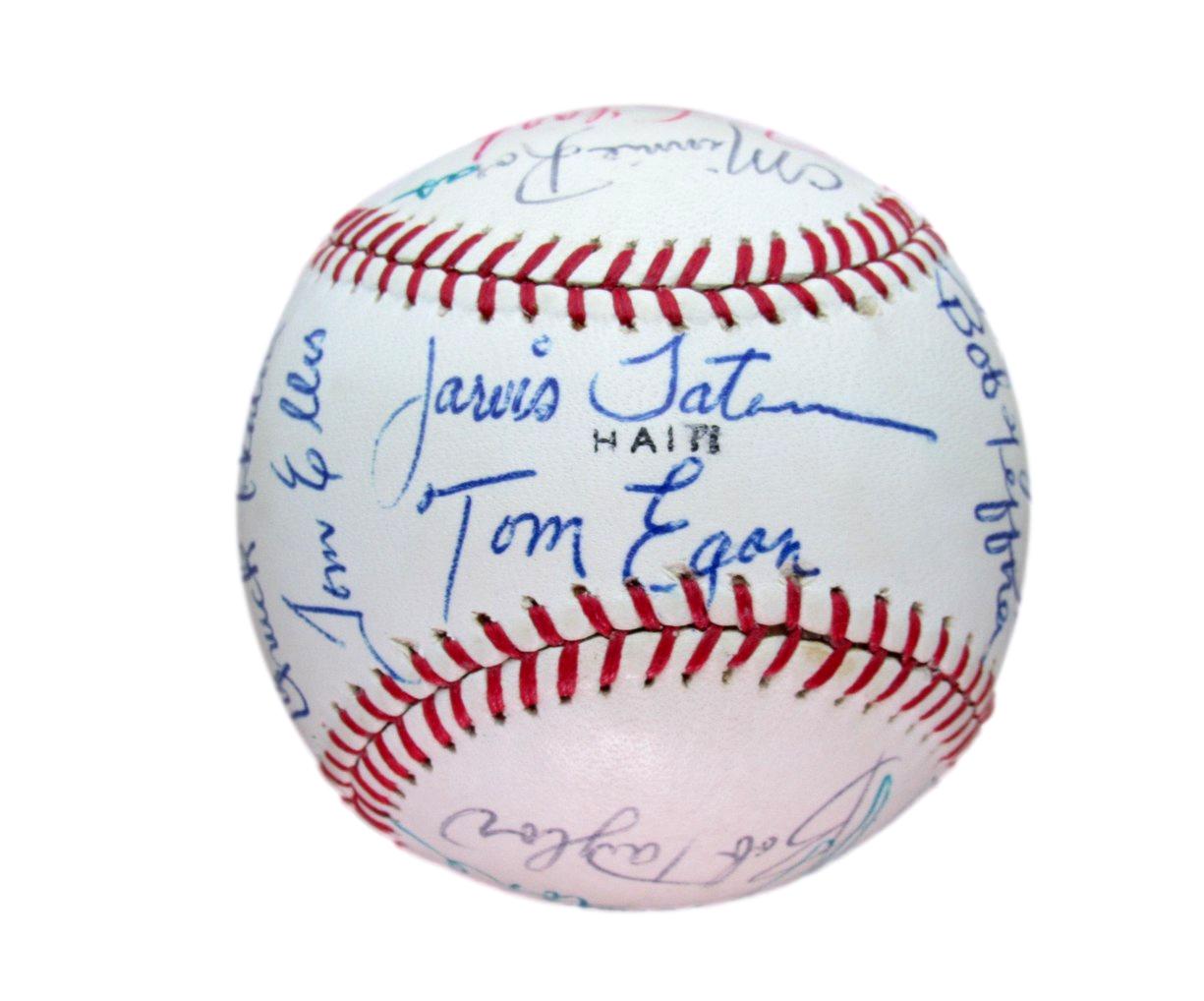 1968 California Angels Team Signed Baseball (23) Don Mincher 193591