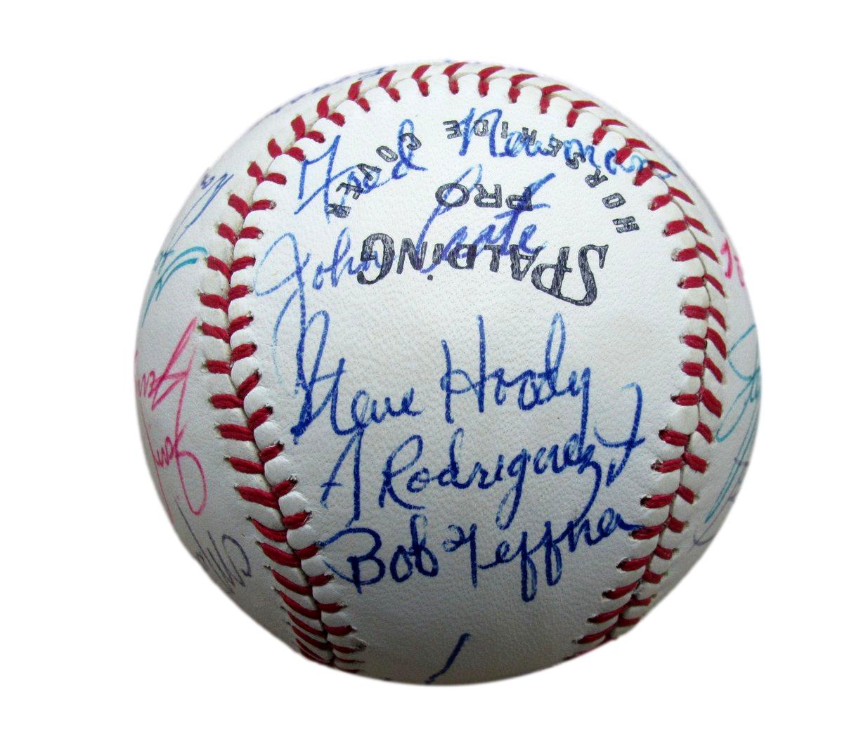 1968 California Angels Team Signed Baseball (23) Don Mincher 193591