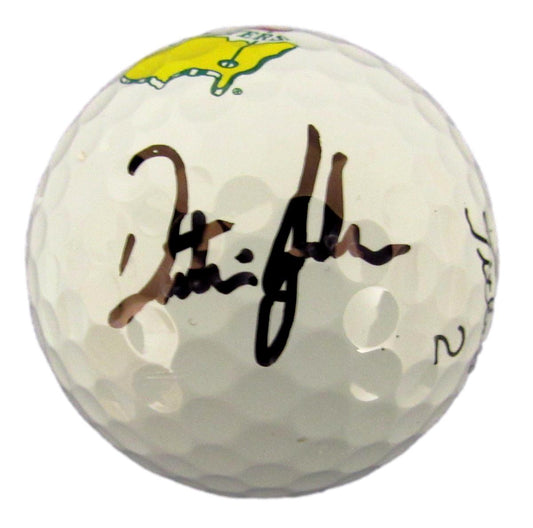 Dustin Johnson Signed Masters Logo Autographed Golf Ball JSA 192743