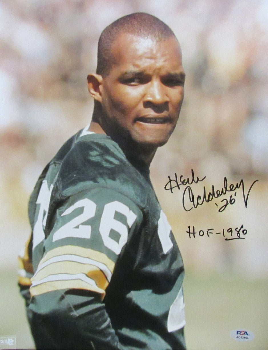 Herb Adderley HOF Signed/Inscribed 11x14 Photo Green Bay Packers PSA/DNA 193938