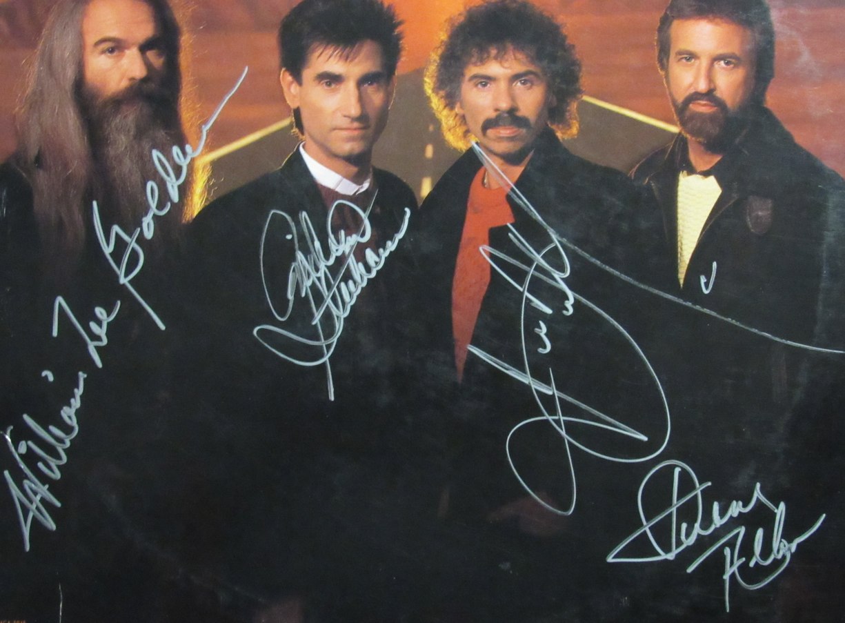 Oak Ridge Boys Multi-Signed by 4 "Where the Fast Lane Ends" Album PSA/DNA 193939