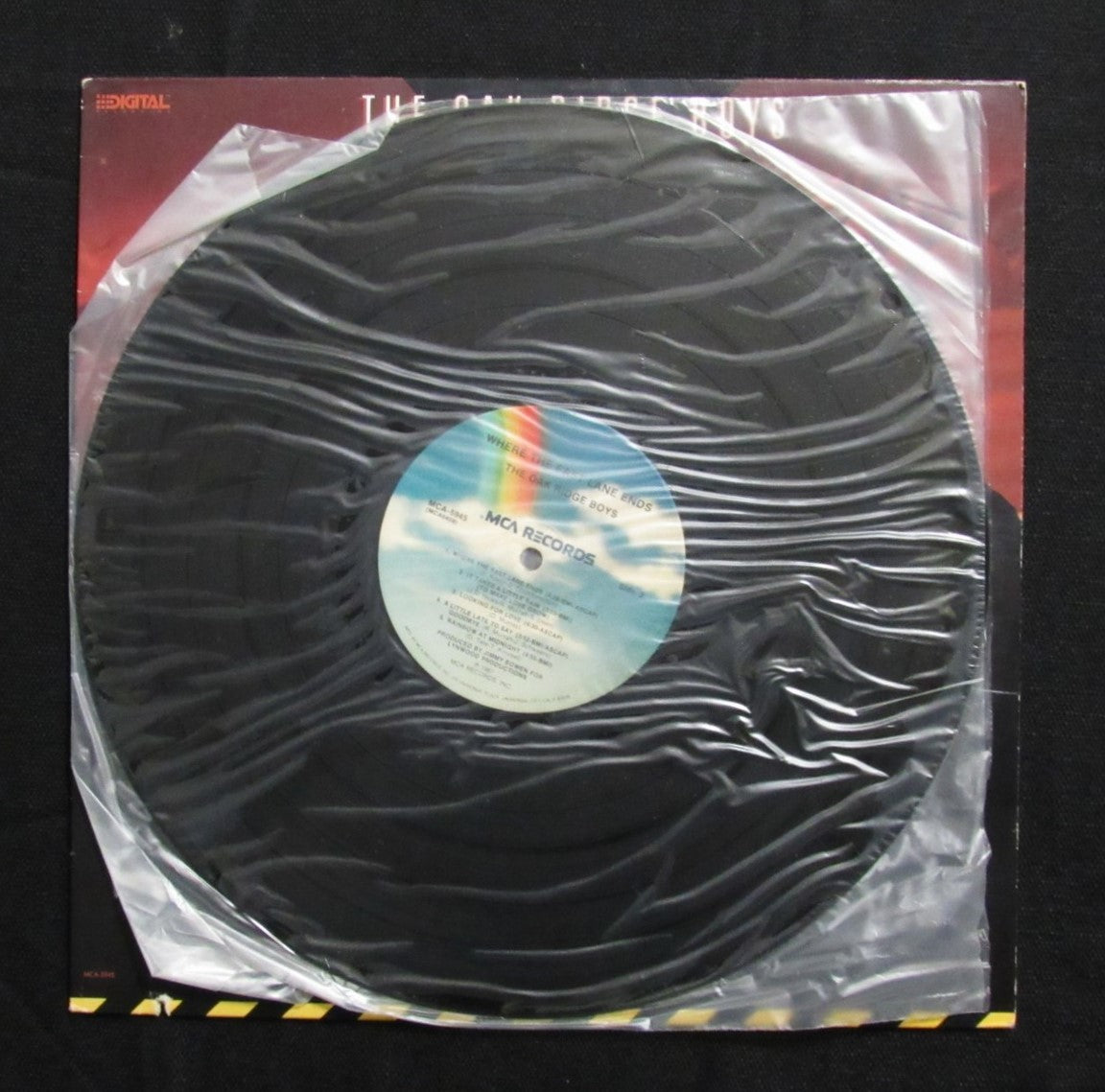 Oak Ridge Boys Multi-Signed by 4 "Where the Fast Lane Ends" Album PSA/DNA 193939