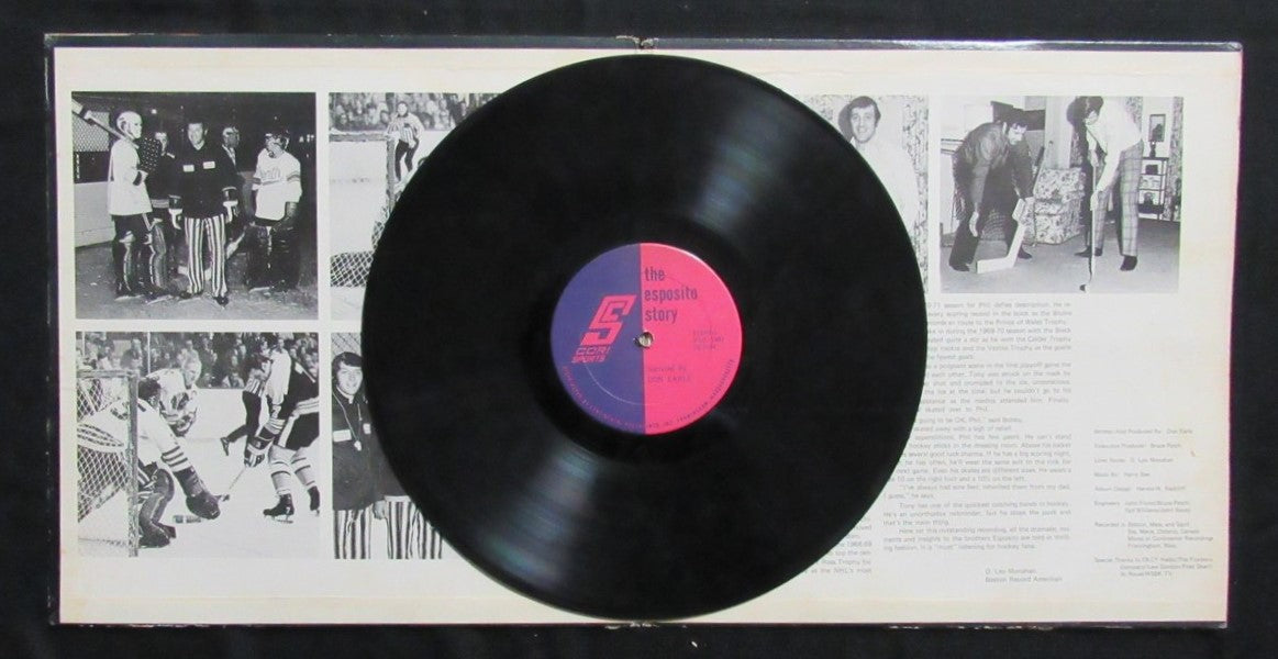 Phil Esposito HOF Signed/Auto "The Esposito Story" Album Bruins PSA/DNA 193943