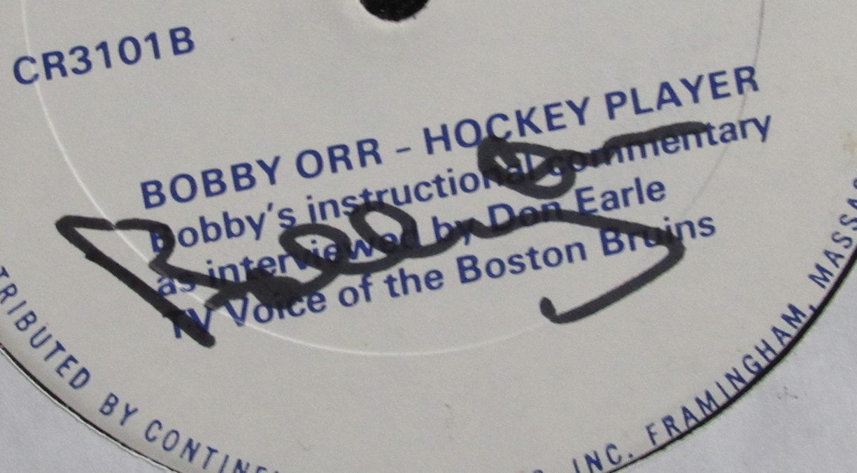 Bobby Orr HOF Signed "The Two Sides of Bobby Orr" Record Bruins PSA/DNA 193942