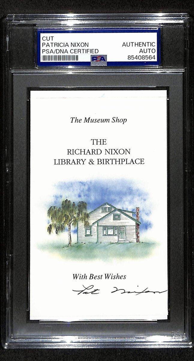 Pat Nixon Signed/Autographed Cut on 3x5 Index Card 1st Lady PSA/DNA 194210