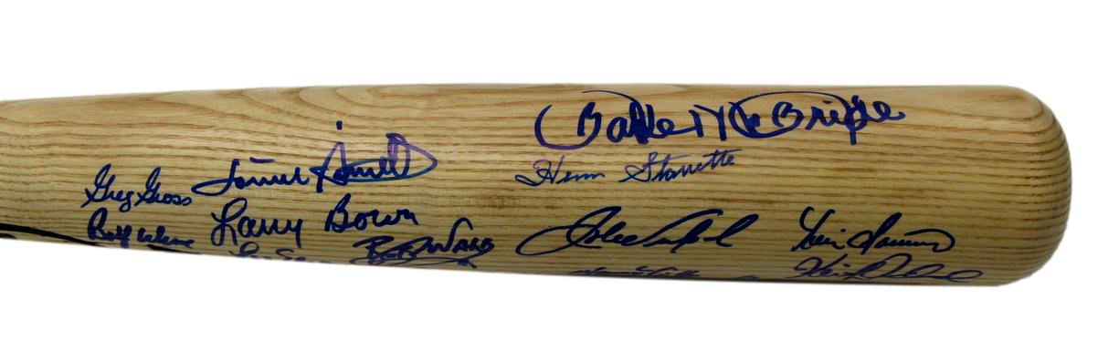 1980 Phillies Team-Signed (30) Louisville Slugger Baseball Bat PSA/DNA 193955