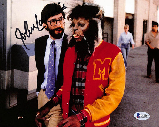 John Landis Signed/Autographed 8x10 Photo Actor "Teen Wolf" Beckett 193755