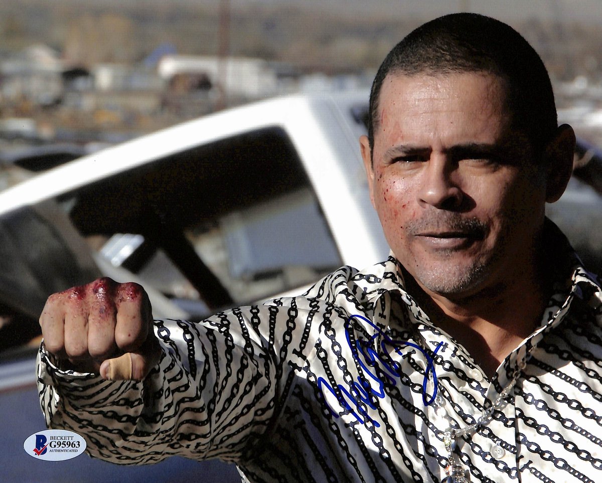 Raymond Cruz Signed/Autographed 8x10 Photo Actor "Breaking Bad" Beckett 193757