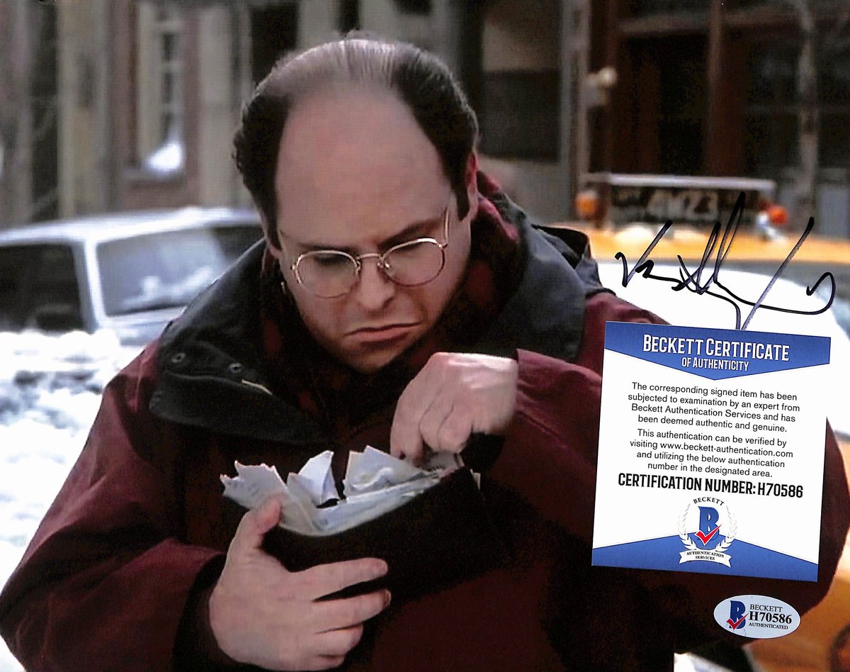 Jason Alexander Signed/Autographed 8x10 Photo "Seinfeld" Beckett 193768