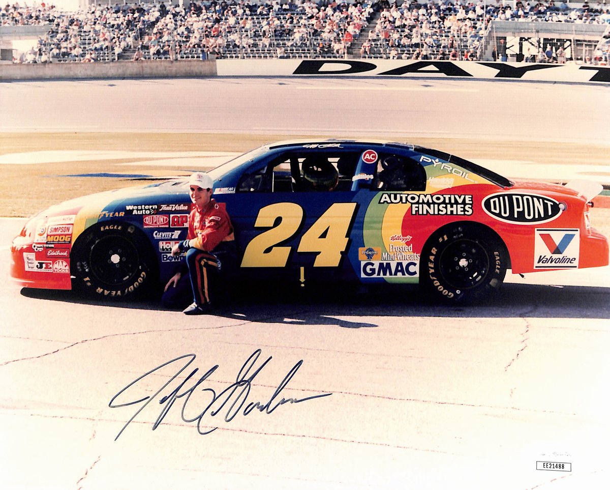 Jeff Gordon Signed/Autographed 8x10 Photo NASCAR Race Driver JSA 193781