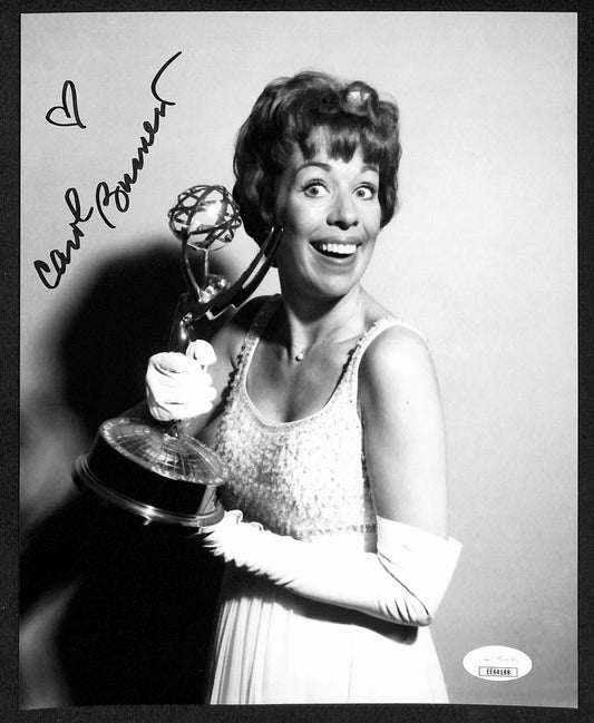 Carol Burnett Signed/Autographed 8x10 Photo Comedien JSA 193700